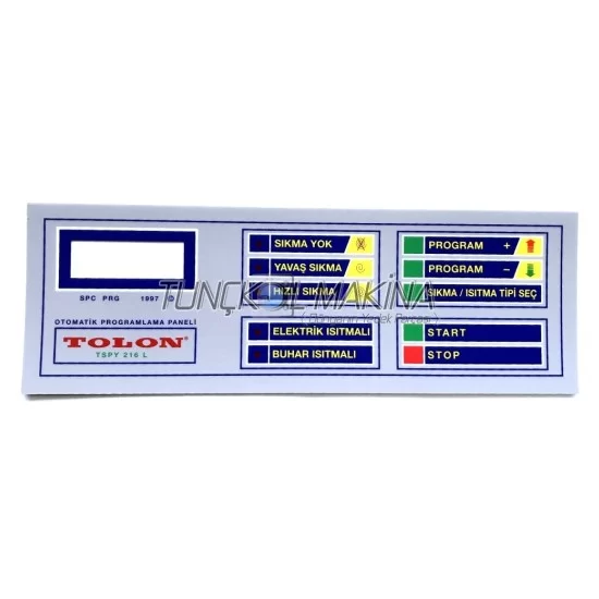 Tolon Kontrol Paneli, Tolkar Yedek Parça Tolon Kontrol Paneli, Tolkar Yetkili Servis